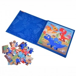 Magnetne puzzle - Dinosaur