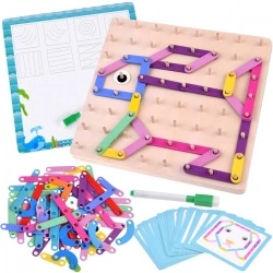 Montessori slagalica sa štapićima