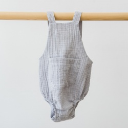 Muslin romper - Grey