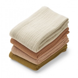 Muslin tetra pelene Leon 4kom - Rose Multi Mix