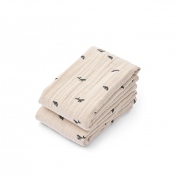 Muslin tetra pelene Lewis 2kom - Mini Whale Sandy
