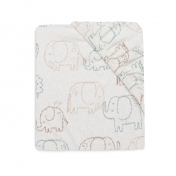 Plahta Jersey 60x120cm - Elephant Tales