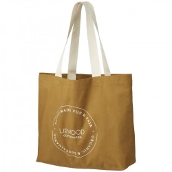 Platnena torba Tote - Golden Caramel