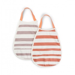 Podbradak Pull-Over Stripes 2kom - Papaya Powder