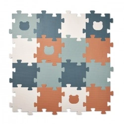 Podloga za igru Ernesto - Whale Blue Multi Mix