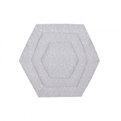 Podloga za vrtić Prag Atena Hexagon Grey