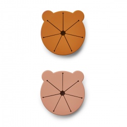 Posude za grickalice Kelly 2kom - Dark Rose/Mustard