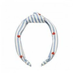 Rajf za kosu - Stripy Embroidered