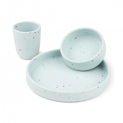 Set za jelo Confetti - Blue