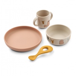 Set za jelo Vivi - Cats and Dogs Sandy