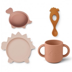 Set za jelo Vivi - Dino Rose Multi Mix