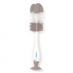 Silikonska četka za bočice - Siva