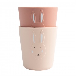 Silikonske čaše 2kom - Mrs Rabbit