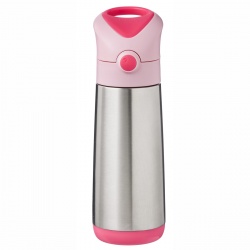 Termo bočica sa slamkom 500ml - Flamingo