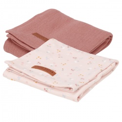 Tetra pelene 2kom - Pink Blush + Little Pink Flowers