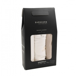 Tetra pelene muslin 3kom 70x70cm - Farm Buddies Light Sand