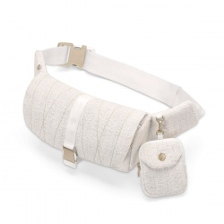 Torbica Belt Bag - Boucle Cream White