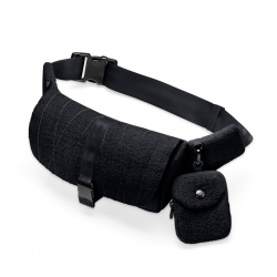 Torbica Belt Bag - Boucle Stone Black