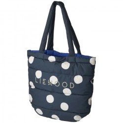 Tote torba Diaz - Mega Dot Midnight Navy