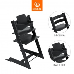 Tripp Trapp Bundle - Black