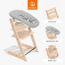 Tripp Trapp Bundle Newborn - Natural