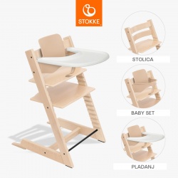 Tripp Trapp Bundle Pladanj - Natural