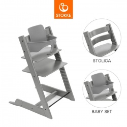 Tripp Trapp Bundle - Storm Grey