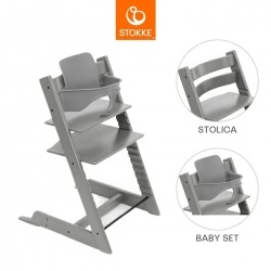 Tripp Trapp Bundle - Storm Grey