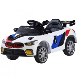 Trkaći auto - Bijeli