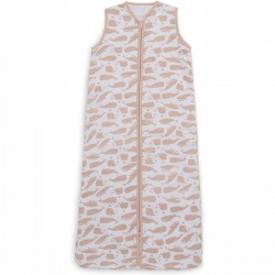 Vreća za spavanje 70cm - Whales Pale Pink