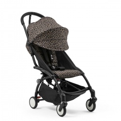 Yoyo3 kolica Black i sjedeći dio 6+ Leopard
