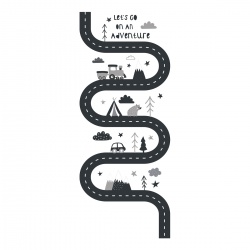 Zidna naljepnica - Adventure
