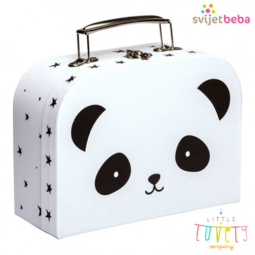 A Little Lovely Company | Kofer | A Little Lovely Company - Mini kofer Panda A Little Lovely Company | Kofer | A Little Lovely Company - Mini kofer Panda