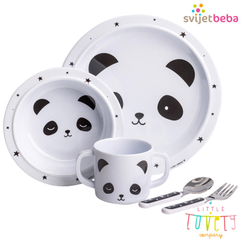 A Little Lovely Company | Setovi za jelo | A Little Lovely Company - Panda A Little Lovely Company | Setovi za jelo | A Little Lovely Company - Panda
