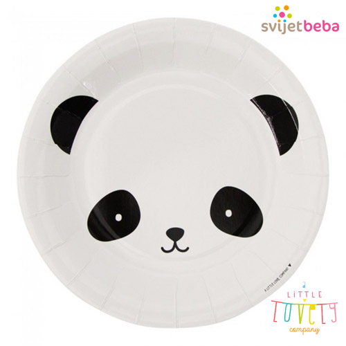 A Little Lovely Company | Party program | A Little Lovely Company - Papirnati tanjuri Panda A Little Lovely Company | Party program | A Little Lovely Company - Papirnati tanjuri Panda