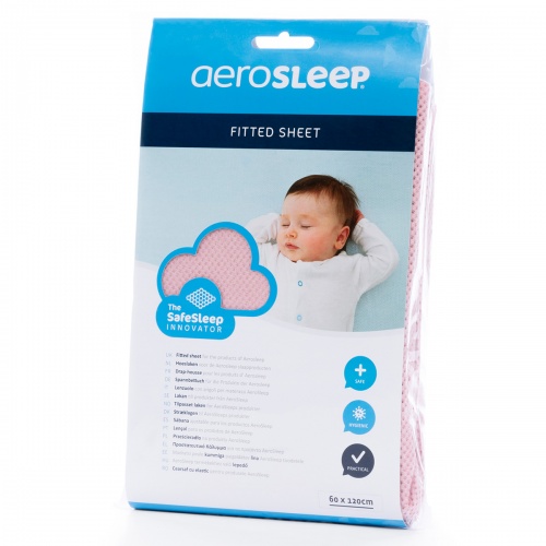 AeroSleep | Plahta sa gumicom | Plahta 60x120 - Ružičasta AeroSleep | Plahta sa gumicom | Plahta 60x120 - Ružičasta