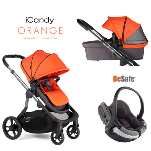 Dječja kolica | iCandy Orange | iCandy Orange + BeSafe Izi Go Modular - Flame Dječja kolica | iCandy Orange | iCandy Orange + BeSafe Izi Go Modular - Flame