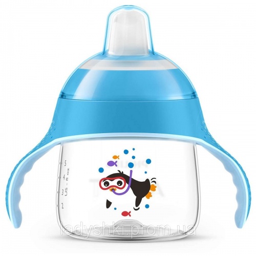Avent | Bočice Sippy Cups | Avent bočica 200ml, 6mj+ - Pingvin plava Avent | Bočice Sippy Cups | Avent bočica 200ml, 6mj+ - Pingvin plava