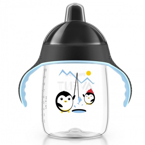 Avent | Bočice Sippy Cups | Avent bočica 340ml, 18mj+ - Pingvin crna Avent | Bočice Sippy Cups | Avent bočica 340ml, 18mj+ - Pingvin crna