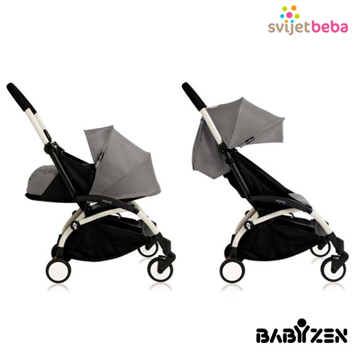 Babyzen | Babyzen Yoyo 0+ (2u1) | Babyzen Yoyo 0+ Grey/White Babyzen | Babyzen Yoyo 0+ (2u1) | Babyzen Yoyo 0+ Grey/White