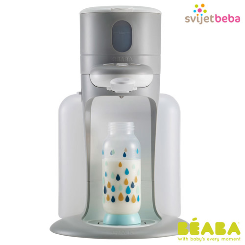 Beaba | Bib'expresso | Beaba Bib Expresso - Grey Beaba | Bib'expresso | Beaba Bib Expresso - Grey