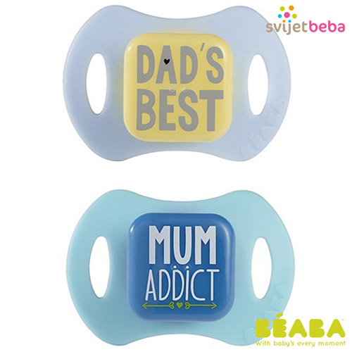 Beaba | Dude varalice | Beaba Dad's Best - Mum Addict, 6mj+ Beaba | Dude varalice | Beaba Dad's Best - Mum Addict, 6mj+
