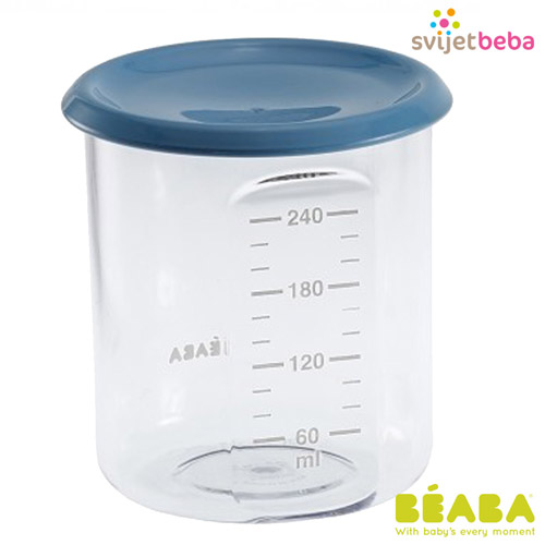 Beaba | Posude za hranu | Beaba Posuda 240ml - Blue Beaba | Posude za hranu | Beaba Posuda 240ml - Blue