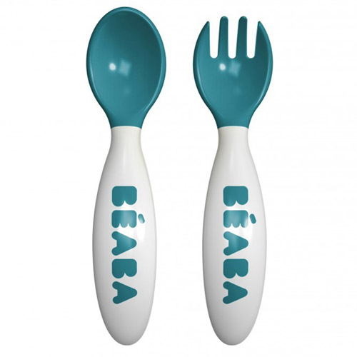 Beaba | Žlice i vilice | Beaba žlica + vilica, Blue Beaba | Žlice i vilice | Beaba žlica + vilica, Blue