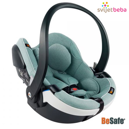 BeSafe | iZi Go Modular i-Size (40-75cm) | BeSafe Izi Go Modular i-size - Sea Green Melange (09) BeSafe | iZi Go Modular i-Size (40-75cm) | BeSafe Izi Go Modular i-size - Sea Green Melange (09)