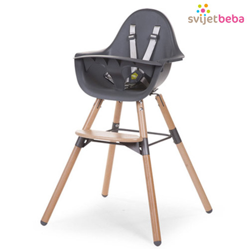 ChildHome | Evolu 2 | Childhome - Anthracite/Natural ChildHome | Evolu 2 | Childhome - Anthracite/Natural