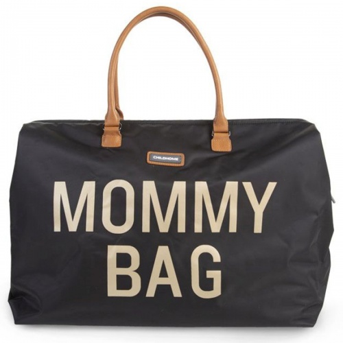 ChildHome | Mommy Bag | Mommy Bag - Black Gold ChildHome | Mommy Bag | Mommy Bag - Black Gold