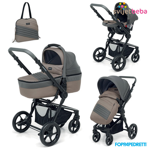 Dječja kolica | Foppapedretti 3Chic | 3Chic - Grey Dječja kolica | Foppapedretti 3Chic | 3Chic - Grey