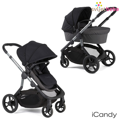 AKCIJA | Kolica 2u1 | iCandy Orange - Noir AKCIJA | Kolica 2u1 | iCandy Orange - Noir