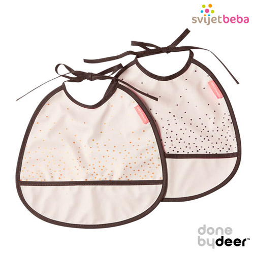 AKCIJA | Podbradak | Done by Deer Tiny - Happy Dots Powder AKCIJA | Podbradak | Done by Deer Tiny - Happy Dots Powder